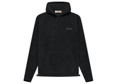 Fear Of God Essentials Polar Fleece Half Zip Hoodie - Iron (SS22)